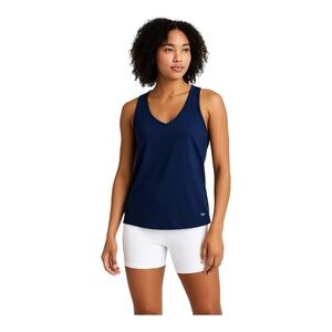 EleVen by Venus Williams High Vibes Tennis Tank – Admiral Navy – Size M & L